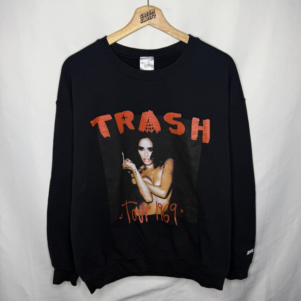 Deadly Doll Jesse Jo Stark Matty Boy Chrome Hearts Trash Tour 1969 Crewneck L